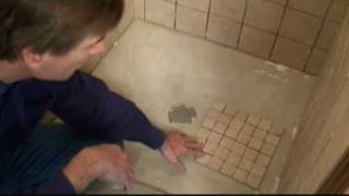 How to Tile a Custom Ceramic Tile Shower Video [upl. by Aman]