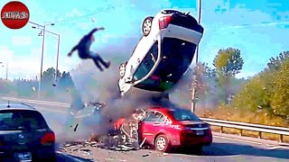 45 Crazy Moments Car Crashes Compilation Of Idiots In Cars Got Instant Karma Caught On Camera [upl. by Hunfredo]