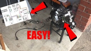 How To Wire a Pitbike EASY [upl. by Larimore]