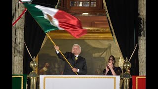 214 Años del Grito de Independencia en el Zócalo de la Ciudad de México [upl. by Weinhardt575]