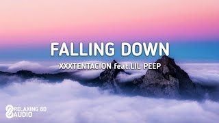 XXXTENTACION  Falling down featLil peep 8D AUDIO [upl. by Lleinnad]