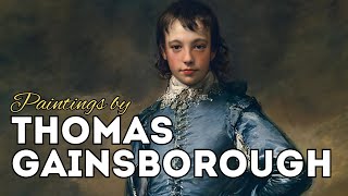 Thomas Gainsborough Portraits of 18thCentury Elite Accompanied by Mozarts Eine Kleine Nachtmusik [upl. by Rebekkah921]