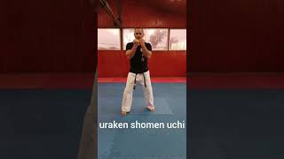 Uraken Showen Uchi  Karate Kyokushin [upl. by Enelec200]