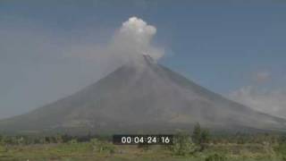 Mayon Volcano Eruption Philippines 2009 Screener HD 1920x1080 25p [upl. by Ahsinar576]