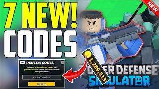 ⚠️SEPTEMBER UPDATE⚠️️ TOWER DEFENSE SIMULATOR ROBLOX CODES 2024  TOWER DEFENSE CODES 2024  TDS [upl. by Htir661]