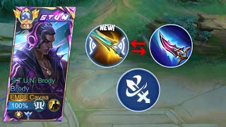 BRUTAL BRODY HEPTASIS COMBO MALEFIC GUN WAJIB COBA  Mobile Legends [upl. by Nnaesor602]