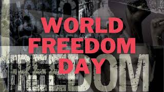 Happy World Freedom Day 🌎 🌏 🕊 🕊 worldfreedomday freedomday 🌎 🌏 🕊 🕊 [upl. by Kiehl]