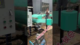 Cattle and Sheep Grass Fully Automatic DualPurpose Silage Film Wrapping Machine [upl. by Anwahsal]