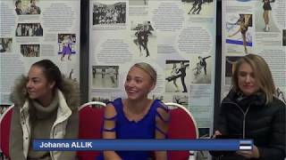 Johanna Allik Short Program Estonian Championships 2018 [upl. by Garaway]