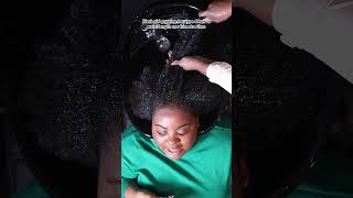 How often do you trim your type 4 natural hair Full video on my channel 💇🏾‍♀️ type4hair [upl. by Ynohtnakram421]