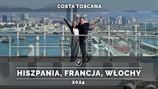 HIPSZANIA FRANCJA WŁOCHY  COSTA TOSCANA  2024 [upl. by Kelton]