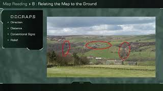 British Army Map Reading Part 8 Relating the Map to the Ground [upl. by Aitital816]