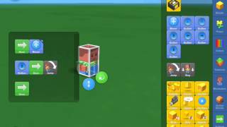 Blocksworld HD Blocksworld How to make a blockster move [upl. by Ydnyc958]