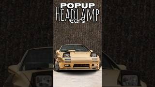 WHY Popup headlamps are banned in cars [upl. by Lesde]