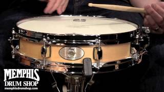 Pearl 13x3 Maple Piccolo Snare Drum  Natural [upl. by Nnairek]