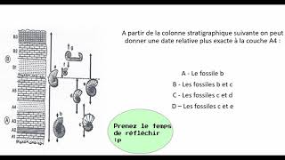 ExercicesCorriger Géologie  Principes de la stratigraphie [upl. by Alehc]