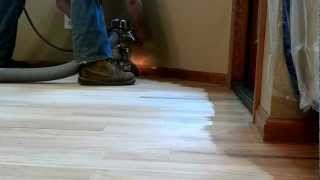 Hardwood Floor Refinishing The Sanding amp Filling Process [upl. by Nilek586]