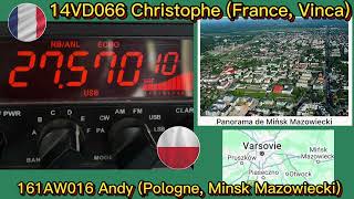 Pologne Minsk Mazowiecki 14VD066 Christophe amp 161AW016 Andy [upl. by Enuahs]