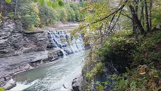 Lower Falls at Letchworth State Park in NY [upl. by Noirred]