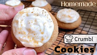 How To Make Crumbl Cookies Make Easy Homemade Crumbl Cookies  Crumbl Cookies At Home [upl. by Proudlove]