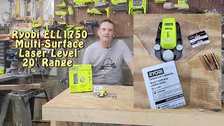 Ryobi MELL1750 MultiSurface Laser Level quotShoot Straightquot S9E11 [upl. by Ariik507]