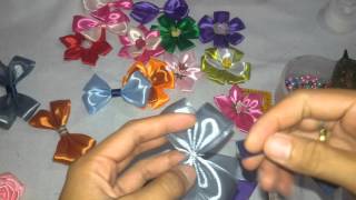 DIY  Membuat Souvenir sendiri dari pita satin 1 inch 🎀🌼 Tutorial By Lista Tsurayya [upl. by Erickson]