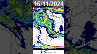 Feriado com muita chuva no norte e centrooeste Sul e sudeste recebem boas chuvas no fim de semana [upl. by Guzel]