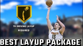 THIS LAYUP PACKAGE TURNED MY 7FT BIG INTO A PURE BUCKET in NBA2K24 [upl. by Gitlow]