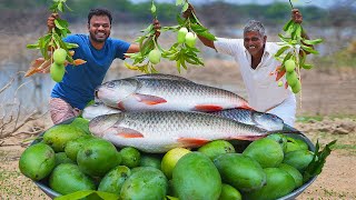 Mango Fish Recipe  Raw Mango fish curry  Grandpa Kitchen [upl. by Anitirhc720]