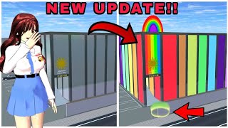 يوجد تحديث جديد لـ مكتب الياكوزا New Rainbow Yakuza Office in New Update Sakura School Simulator [upl. by Oinoitna]