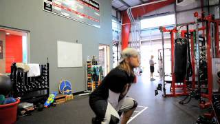 AJ Hawk Workout Kettlebell Strength Circuit [upl. by Bonni777]