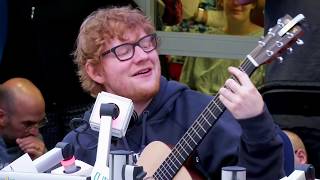 Ed Sheeran Visits Seacrest Studios at Boston Childrens Hospital [upl. by Diann7]