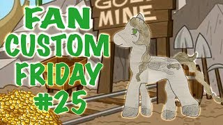 Fan Custom Friday 25  Custom OC Pony Giveaway FCF by MandaPanda Toy Collector [upl. by Atworth309]