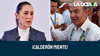 FALSO lo que DIJO FELIPE CALDERÓN SHEINBAUM [upl. by Clapper271]