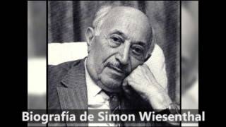 Biografía de Simon Wiesenthal [upl. by Aekan]