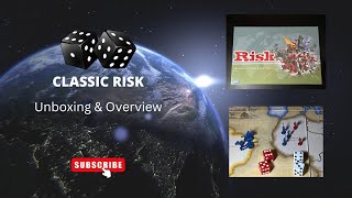 Classic Risk Unboxing  Overview  Risk Board Game [upl. by Yllier]