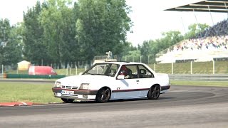 Assetto Corsa  Opel Ascona C GT 20i  Autodromo dellUmbria Magione  134483 [upl. by Elias363]