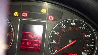 Audi A4 starting problem [upl. by Nivat]