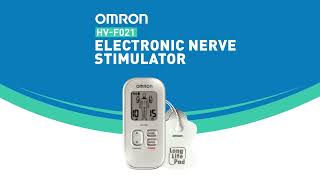 OMRON HVF021 TENS Therapy Device  Smart Wellness [upl. by Hiltan53]