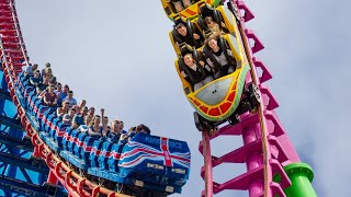 Top 10 FASTEST UK Roller Coasters  2023 Edition [upl. by Lytle]