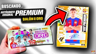 BUSCANDO AUTÓGRAFOS Y BALONES DE ORO EN SOBRES PREMIUM ORO ADRENALYN XL 2023 24 LIGA EA SPORTS [upl. by Airamanna160]