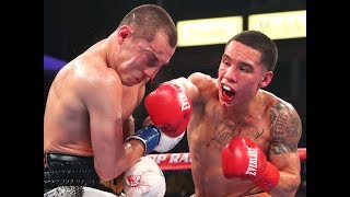 Oscar Valdez vs Scott Quigg  Highlights [upl. by Ardnosal]