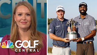 PNC Championship preview Theegala Hoge reflect on QBE Shootout  Golf Central  Golf Channel [upl. by Chauncey876]