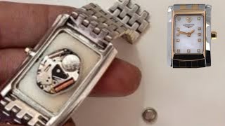 How To Change Battery LONGINES Watch  longines watch battery replacement [upl. by Aivul220]