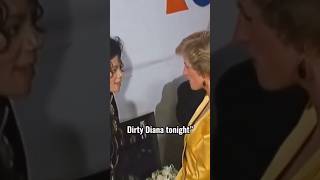 Princess Diana asking Michael Jackson if he’s going to perform “Dirty Diana” 😳 [upl. by Quartet613]