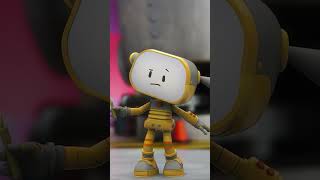 Robotik And The Story of Boxes cartoonsforkids shortsfeed ytshorts funnycartoon [upl. by Essirehc934]