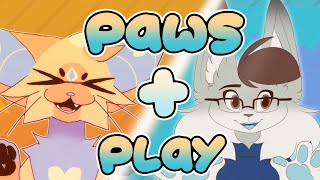 Paws and play meme COLLAB with Icecolo 3 [upl. by Ahsekat]