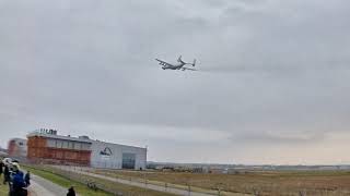 AN225 Mriya take off from RzeszówJasionka EPRZ airport on 14th November 2021 [upl. by Larrabee260]