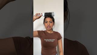 How to use hair rollers for your curtain bangs hairrollers curtainbangtutorial hairtips shorts [upl. by Chabot]