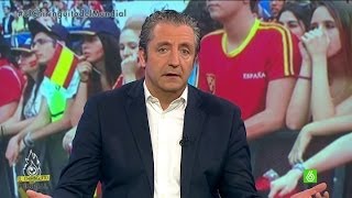 Mundial 2014  España 02 Chile  Josep Pedrerol quotMe da pena el ridículo de la selecciónquot [upl. by Latimore]